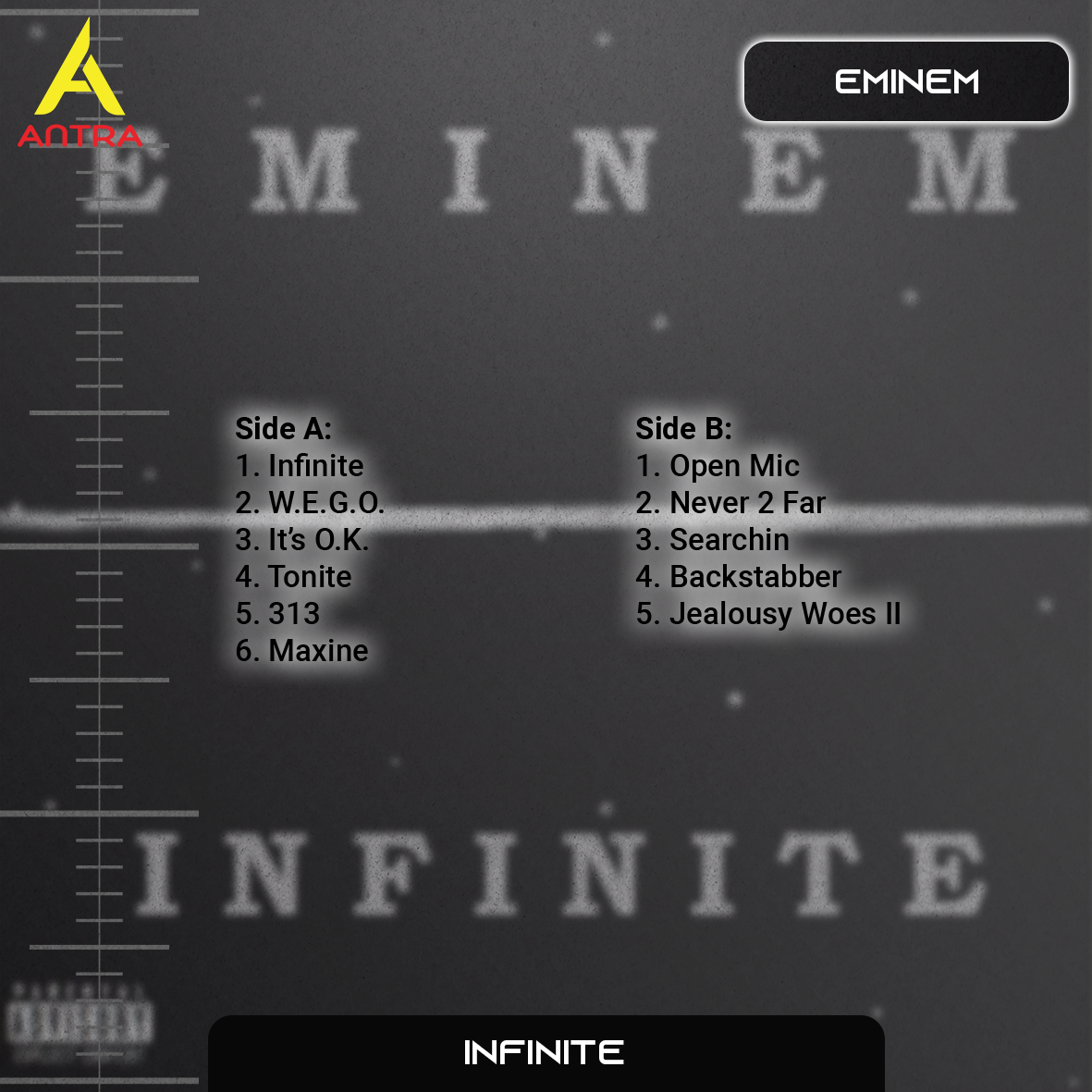 Eminem Retro Cassette Collection – Infinite, Relapse, Kamikaze & The Shady Project – Hip Hop Mixtape Set