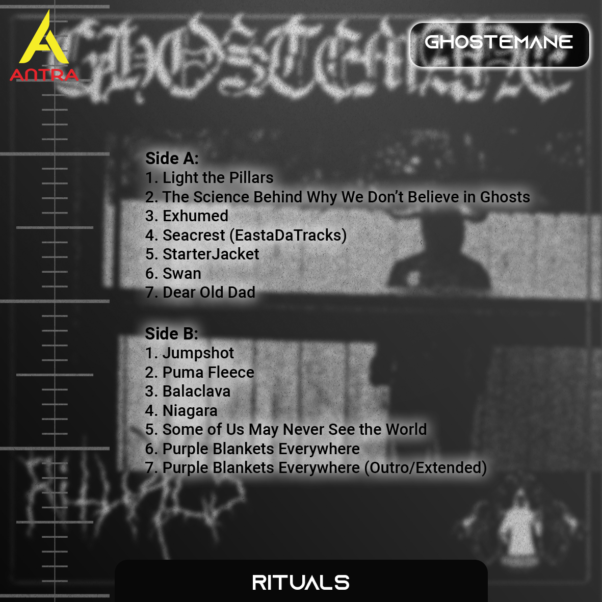 Ghostemane Retro Collectible Cassette Tapes – Vintage Mixtape Set for Fans & Tape Deck Lovers