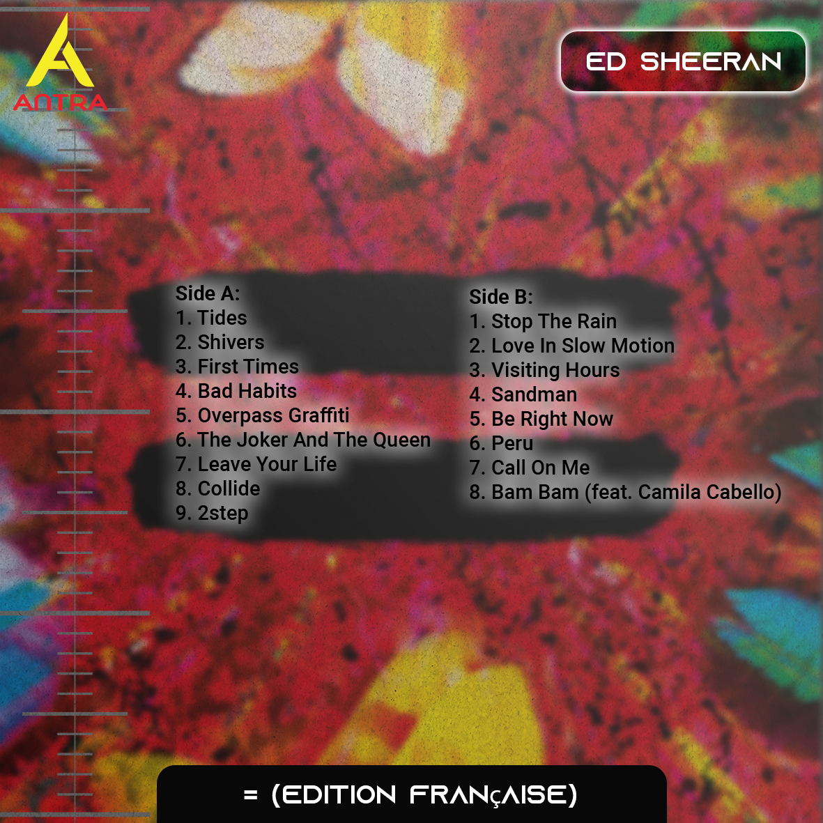 Ed Sheeran Cassette Collection – Equals, Tour Collection, 5 EPs & Jumpers for Goalposts – Pop & Acoustic Tape Set
