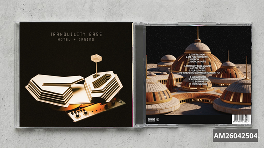Arctic Monkeys β Tranquility Base Hotel & Casino FanMade CD | Indie Lounge Rock | Custom Collectible Disc | Concept Album Aesthetic