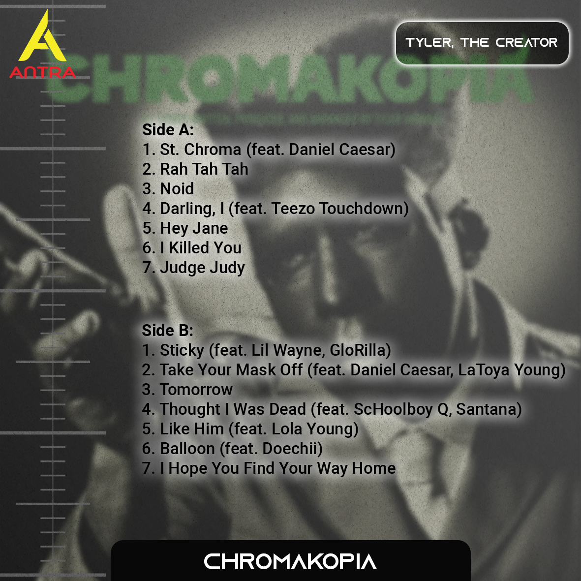 Tyler, The Creator Cassette Tape Collection – Hand-Recorded Hip Hop & Alternative Rap Mixtape Set