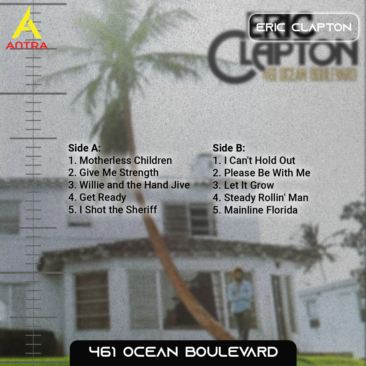 Eric Clapton Cassette Collection – 461 Ocean Boulevard, 24 Nights, The Lady in the Balcony & Live with Steve Winwood