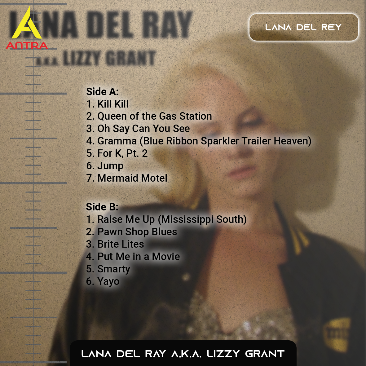Lana Del Rey Retro Cassette Tape Collection – Born to Die, Ultraviolence, Honeymoon & Lizzy Grant – Indie Pop & Dream Pop