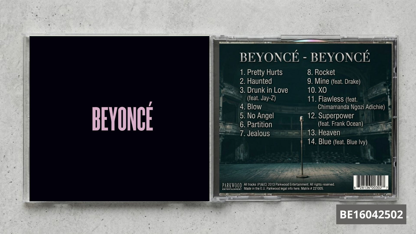 Beyoncé – Beyoncé | Fan-Made CD Edition | Self-Titled Visual Album Collectible