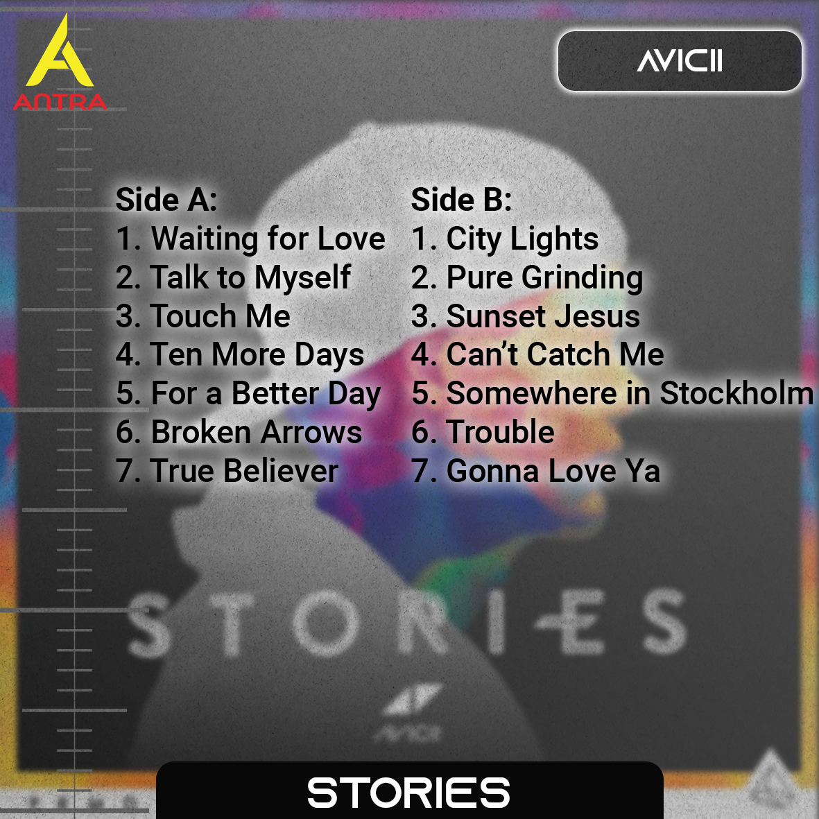 Avicii Cassette Tape Collection – True, Stories, Tim, The Collection, Strictly Miami – EDM & Progressive House