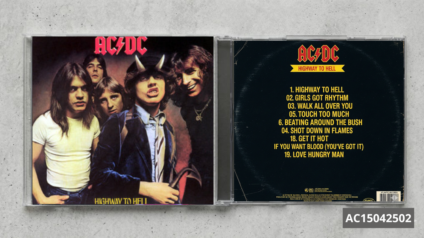 AC/DC – Highway to Hell | FanMade CD Edition | Classic Rock Collectible