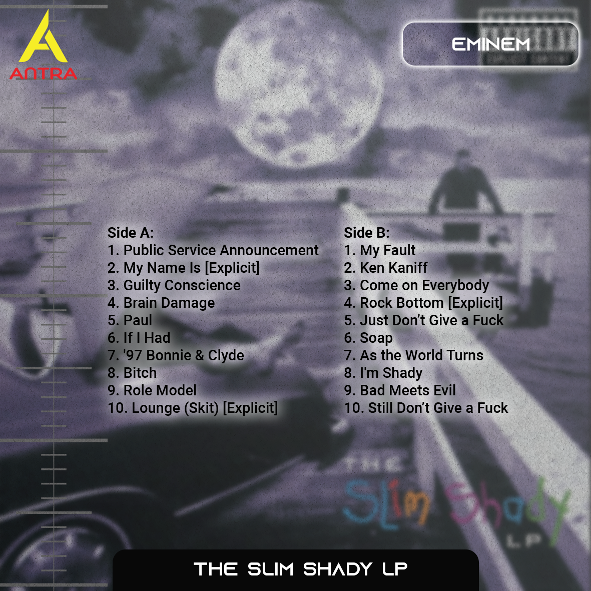 Eminem Retro Cassette Tape Collection – Hand-Recorded Hip Hop & Rap Mixtape Set