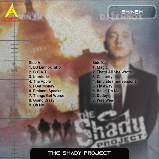 Eminem Retro Cassette Collection – Infinite, Relapse, Kamikaze & The Shady Project – Hip Hop Mixtape Set