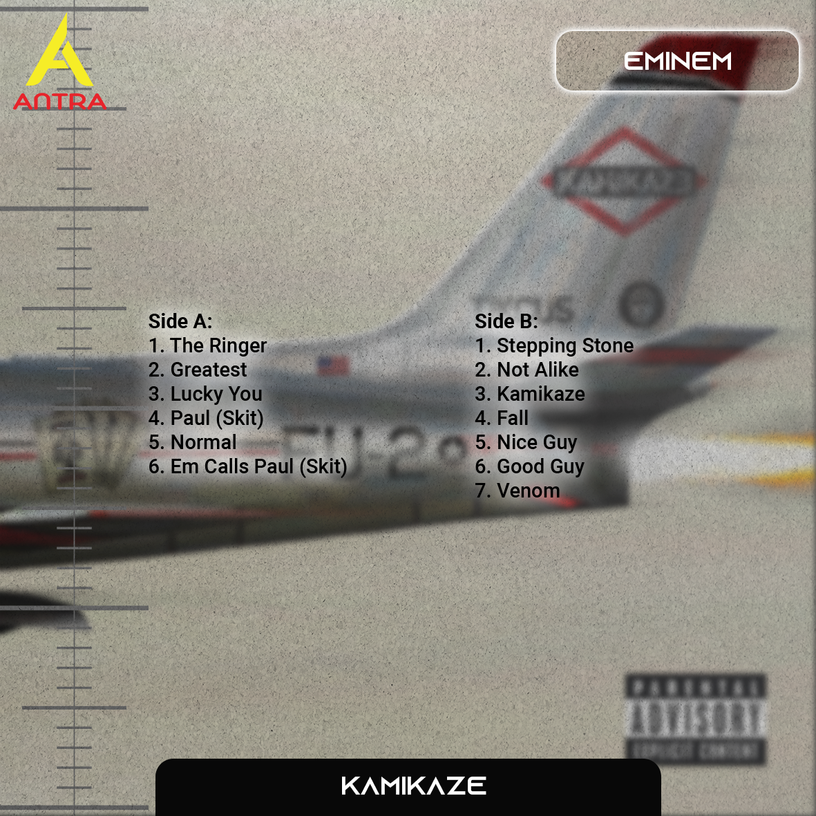 Eminem Retro Cassette Collection – Infinite, Relapse, Kamikaze & The Shady Project – Hip Hop Mixtape Set
