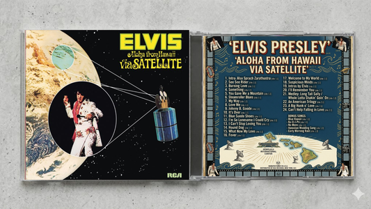 Elvis Presley – Aloha from Hawaii via Satellite Fan-Made CD Edition | Live Concert Collector’s CD | Exclusive Custom Disc Release