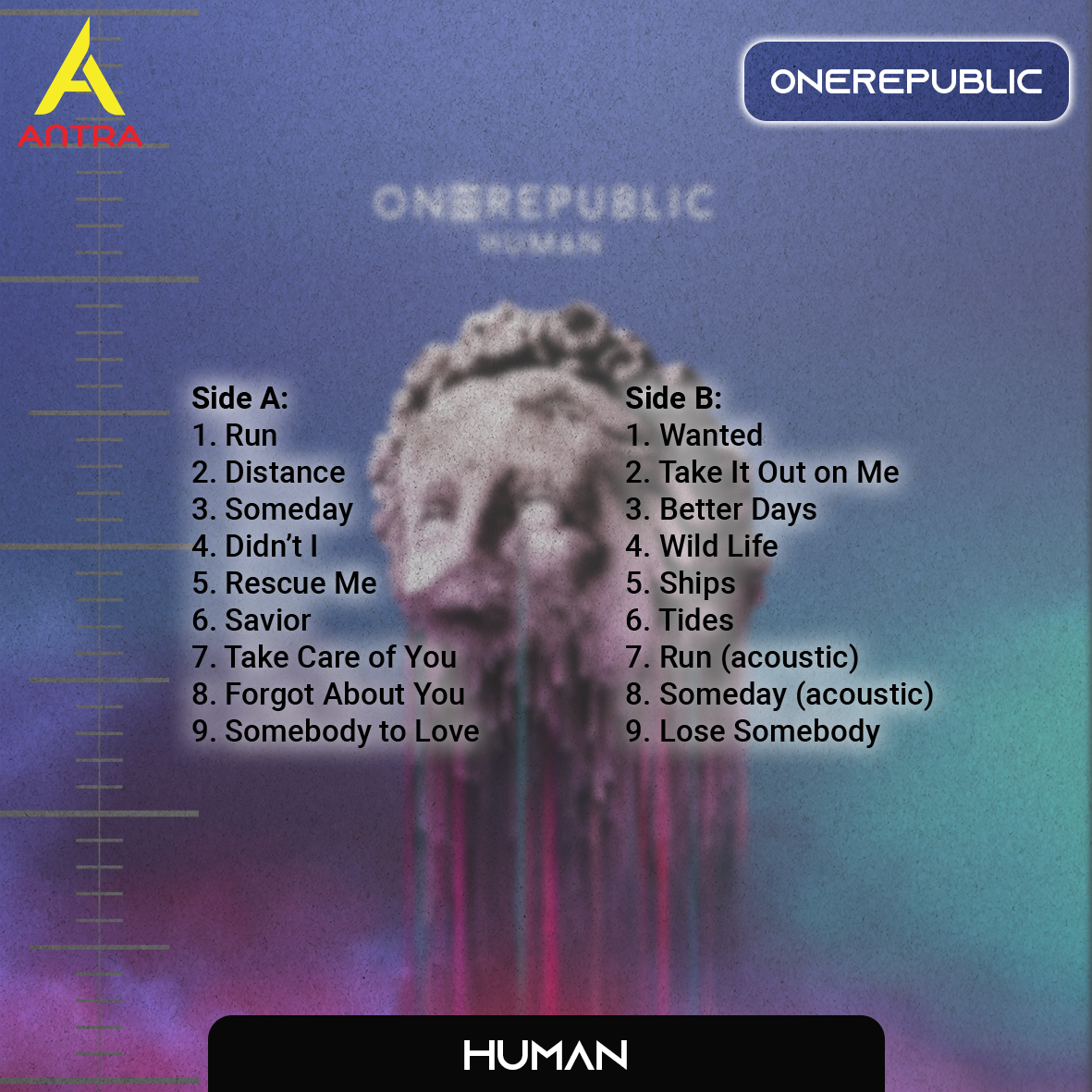 OneRepublic Cassette Tape Collection – Waking Up, Oh My My & Human – Pop Rock & Alternative Retro Tapes