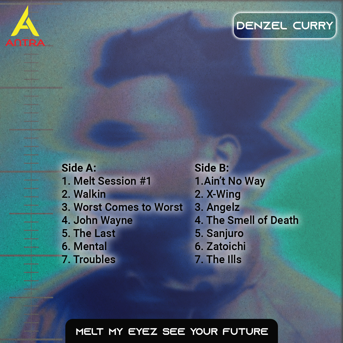 Denzel Curry Cassette Tape Collection – Melt My Eyez See Your Future, ZUU, Imperial & TA13OO – Hip Hop & Rap Set