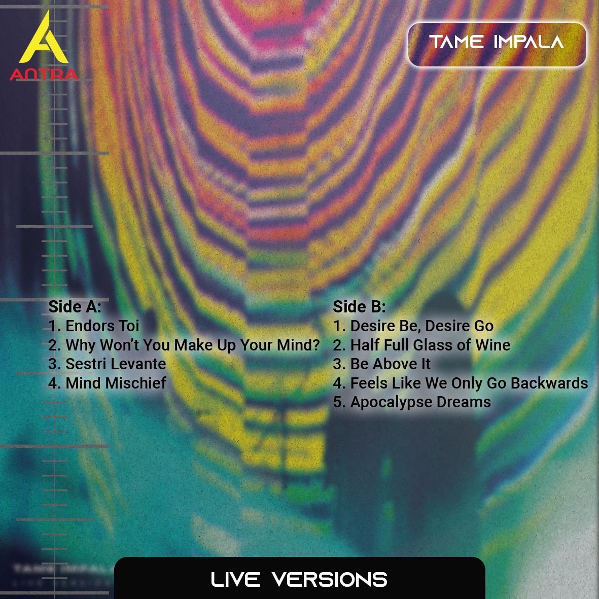 Tame Impala Retro Cassette Tape Collection – Vintage Mixtapes for Collectors & Psychedelic Rock Fans