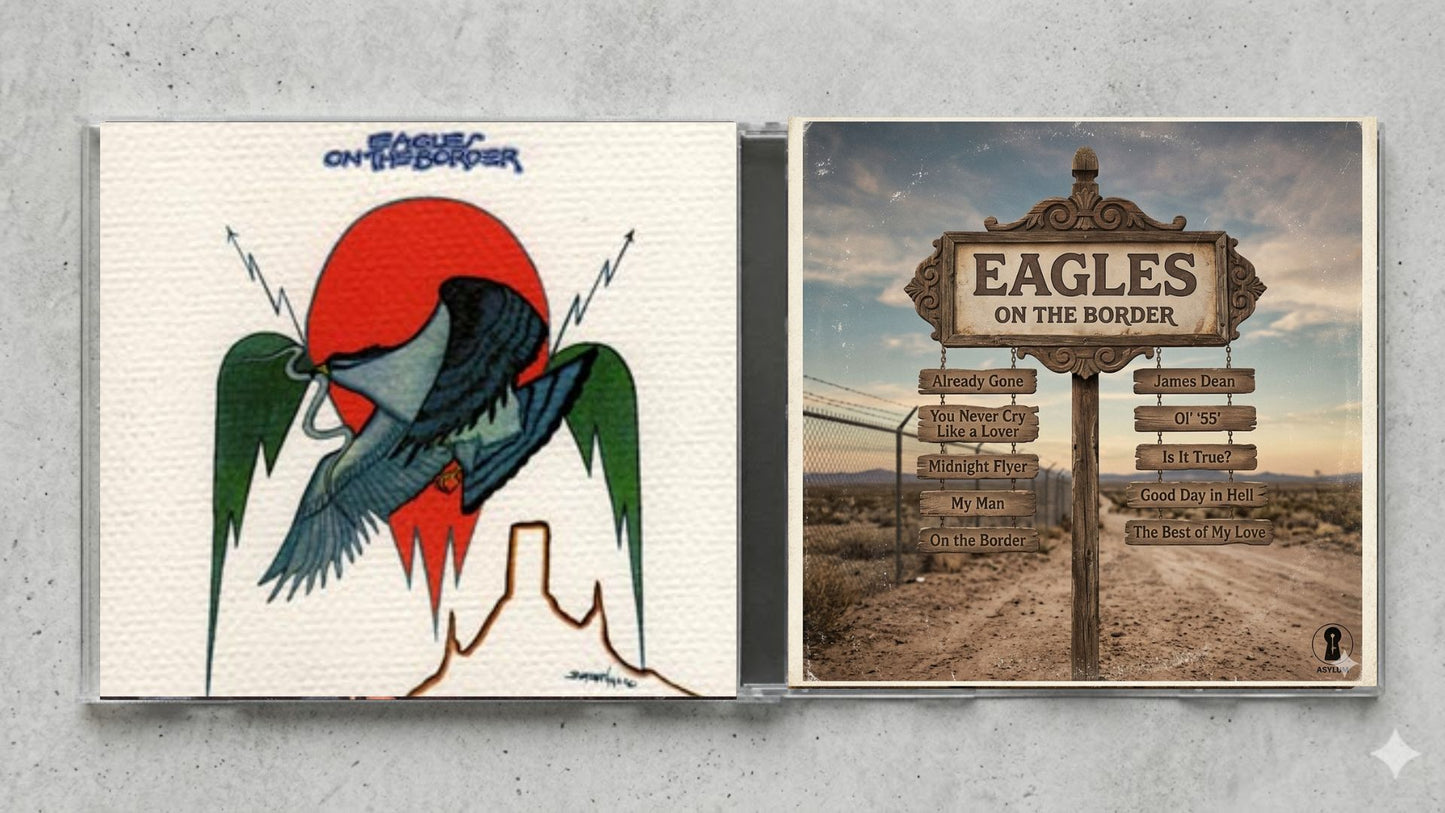 Eagles – On the Border Fan-Made CD Edition | Classic Rock Collector’s CD | Custom Album Release