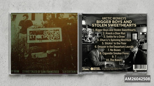 Arctic Monkeys β Beneath the Boardwalk FanMade CD | Indie Rock Demo Collection | Custom Collectible Disc | Rare Early Recordings