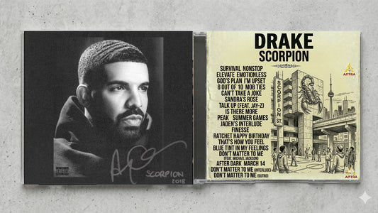 Drake – Scorpion Fan-Made CD Edition | Double Album Hip-Hop Collector’s CD | Custom Album Release