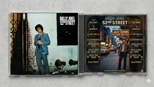 Billy Joel – 52nd Street FanMade CD Edition | Jazz Rock Pop Collector’s Edition | Exclusive Custom CD Release