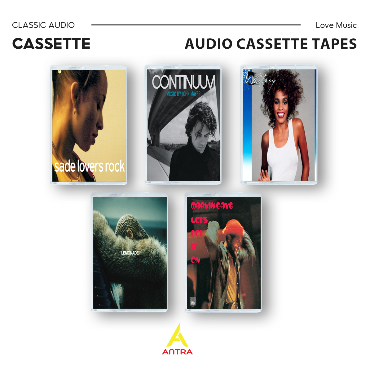 Love Music Cassette Collection – Timeless Soul & Heartfelt Classics