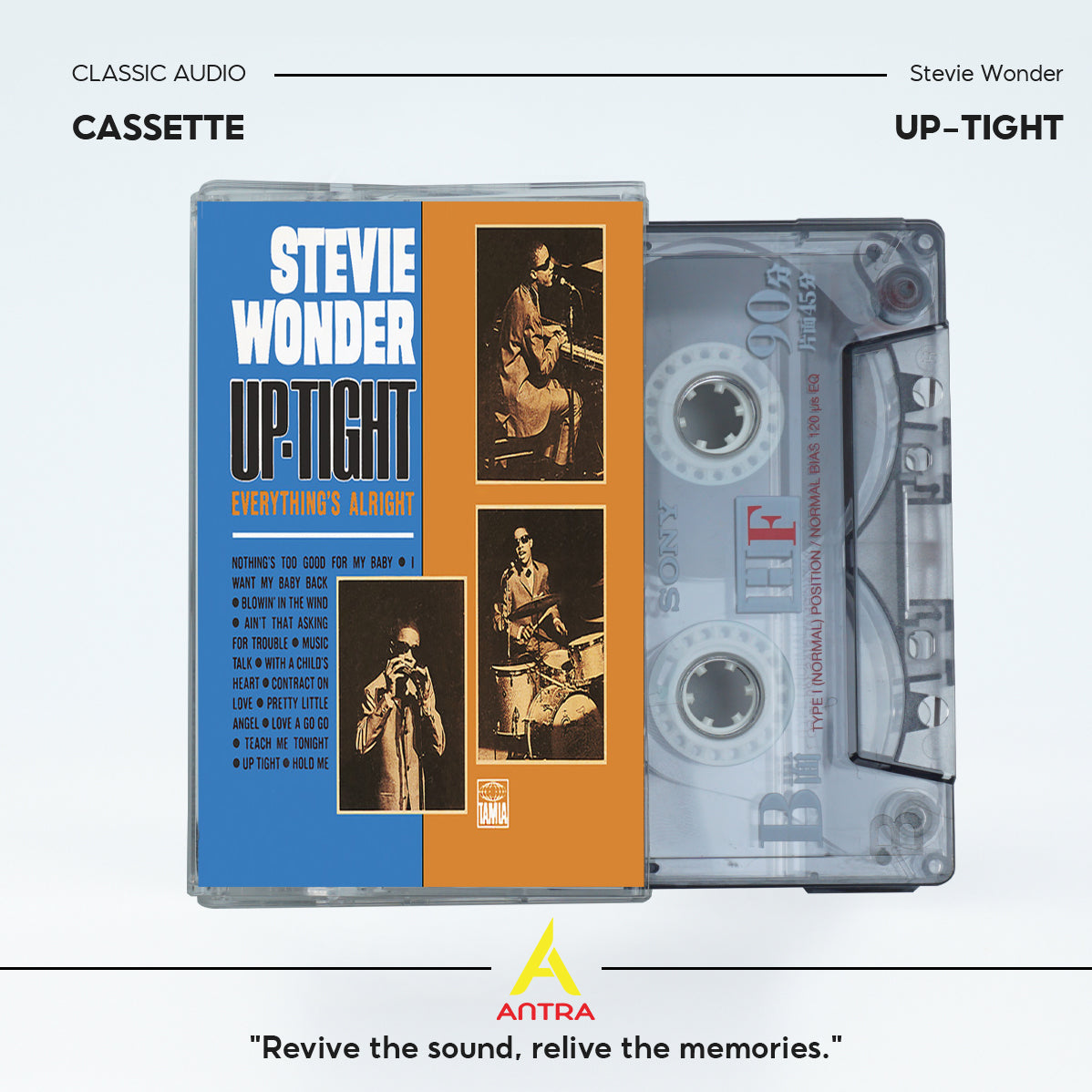 Stevie Wonder Cassette Collection – Vintage Motown Soul Treasures
