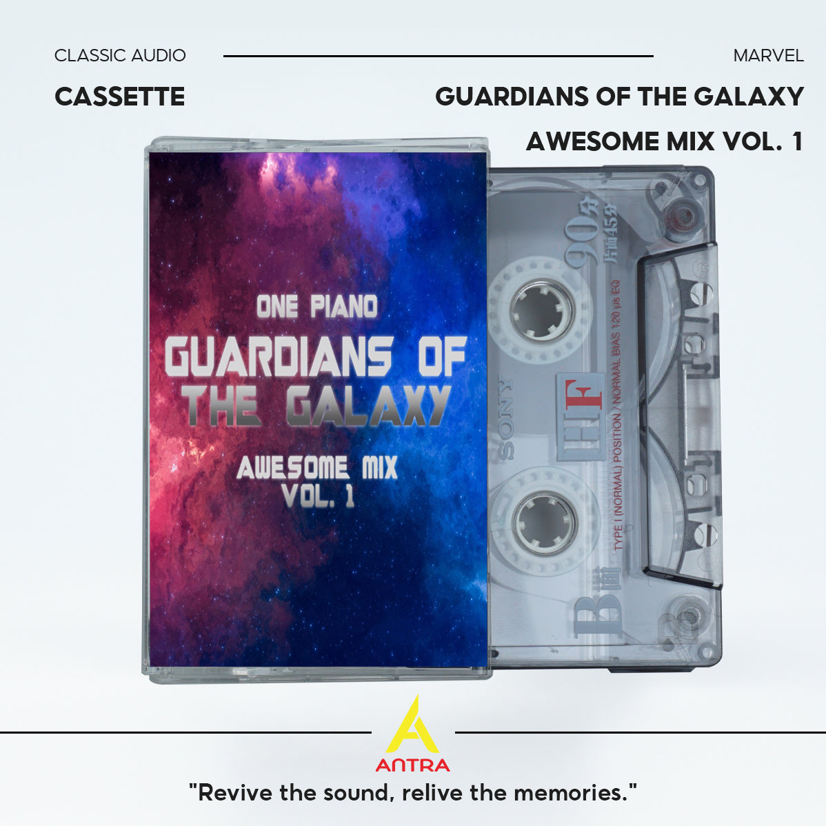 Guardians of the Galaxy Cassette Tape Collection – Retro Hand-Recorded Awesome Mix Soundtracks