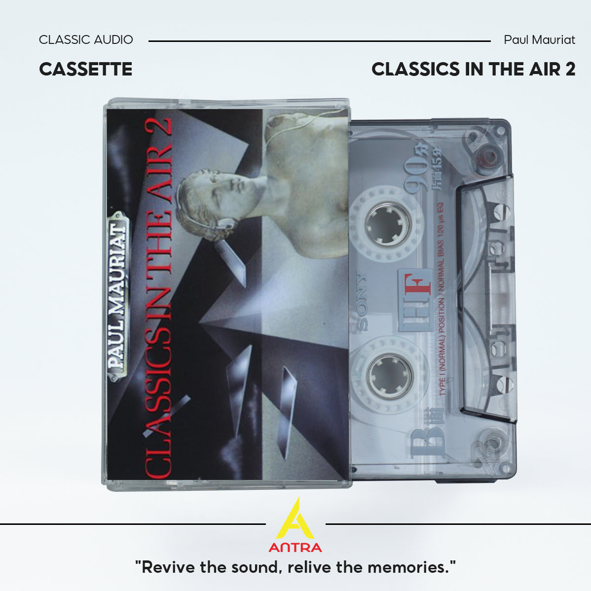 Paul Mauriat Cassette Tape Collection – Classics in the Air Series, Love Is Blue, Toccata – Elegant Instrumental Masterpieces