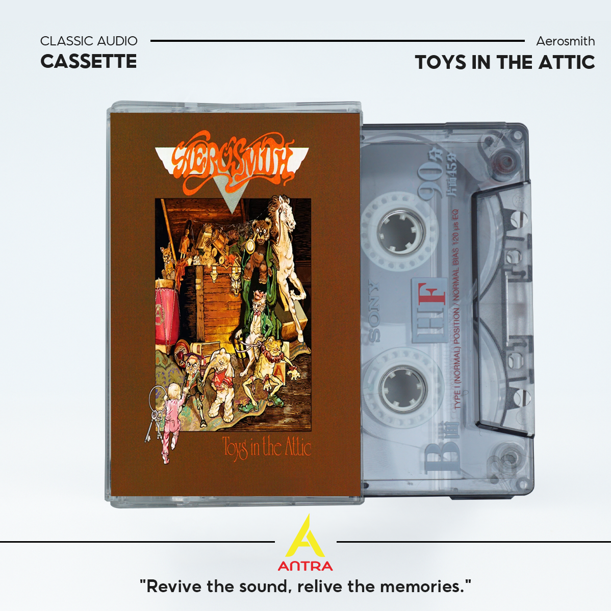 Aerosmith Cassette Collection – Legendary Rock Anthems & Timeless Classics