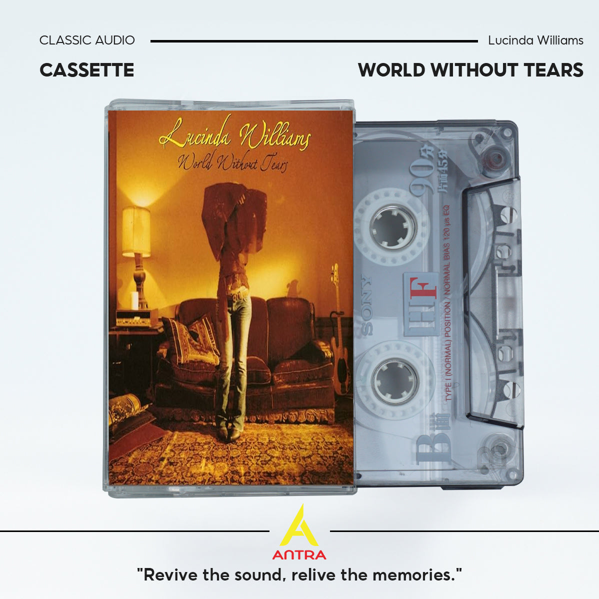 Lucinda Williams Cassette Tape Collection – Car Wheels on a Gravel Road, Essence, West & More – Country Folk Rock Classics