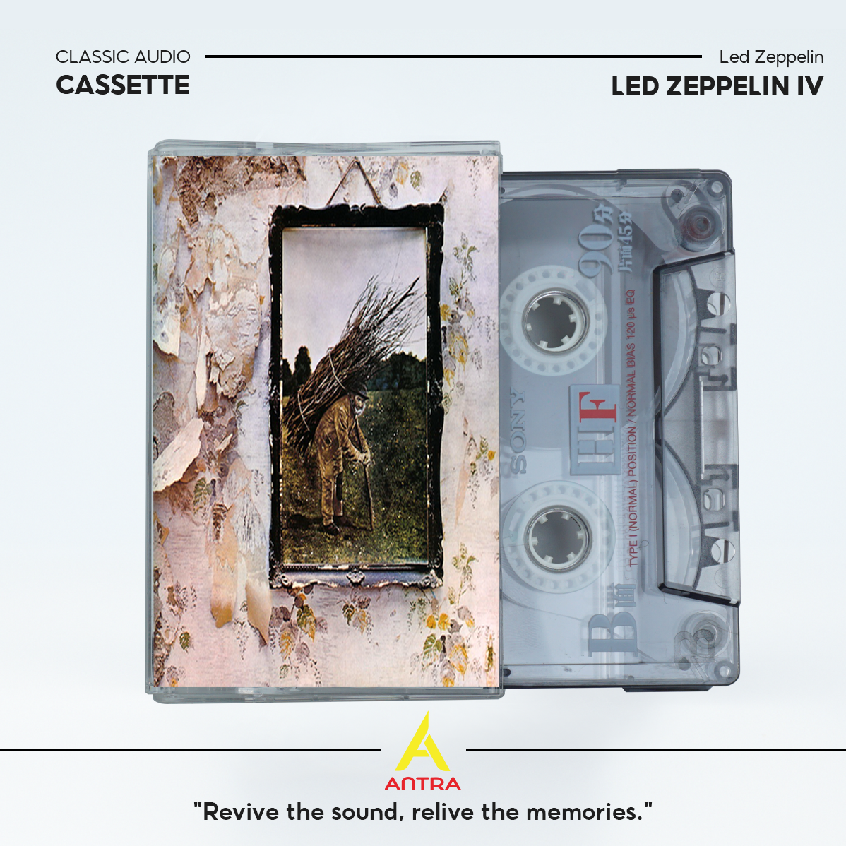 Led Zeppelin Cassette Collection – Complete 5-Album Set