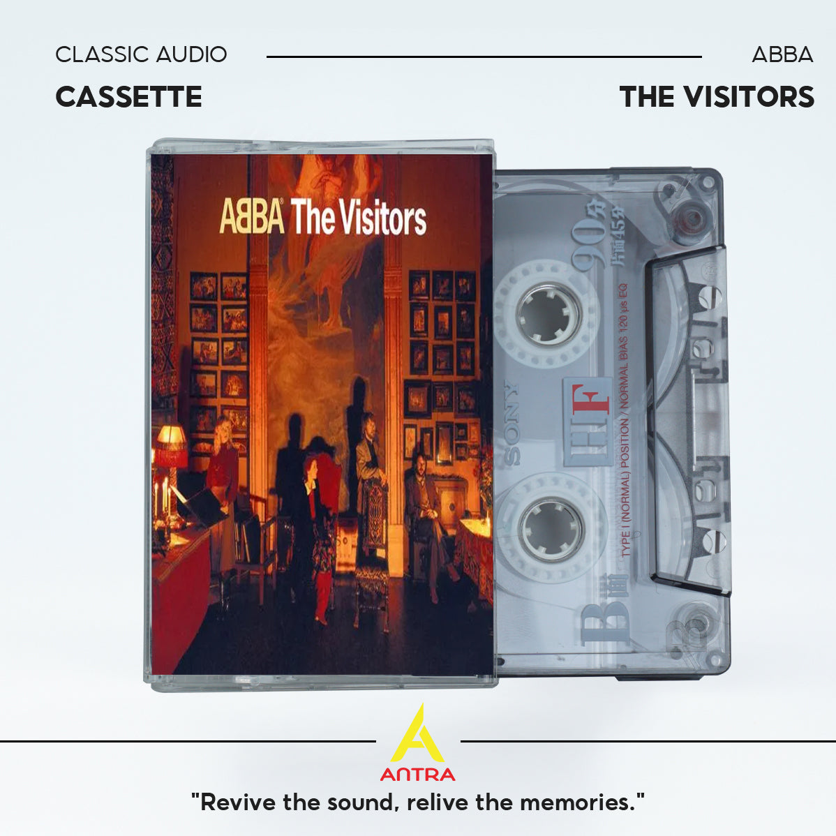 ABBA Cassette Tape Collection – Self-Titled, Ring Ring, Waterloo, The Visitors, Voyage – Pop & Disco Legends