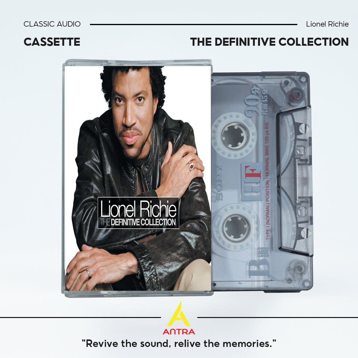 Lionel Richie Cassette Tape Set – Live, Love & Timeless Hits
