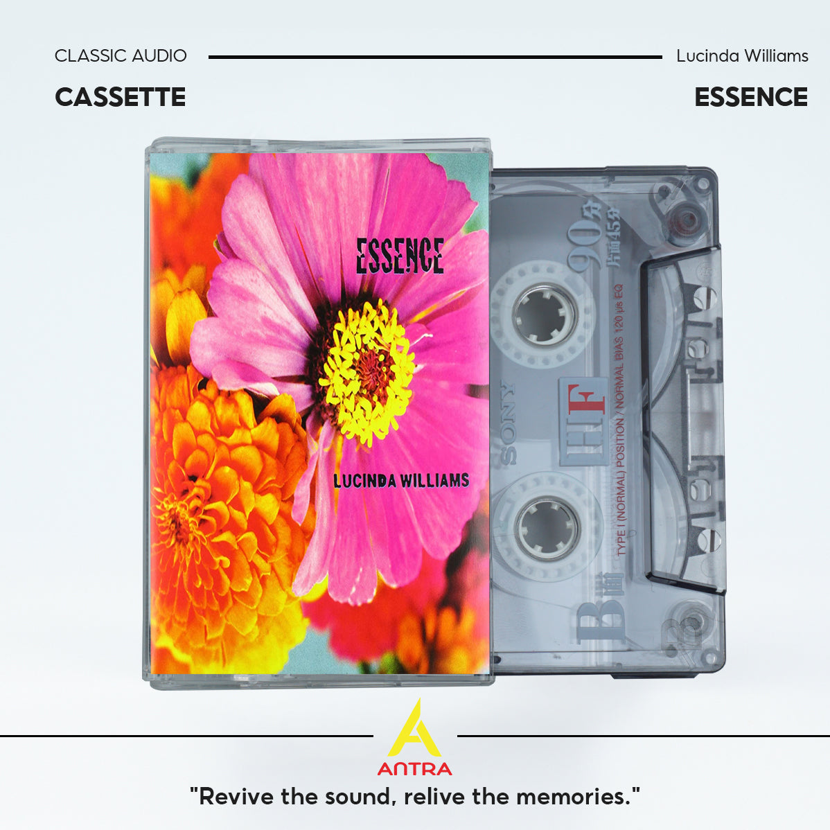 Lucinda Williams Cassette Tape Collection – Car Wheels on a Gravel Road, Essence, West & More – Country Folk Rock Classics
