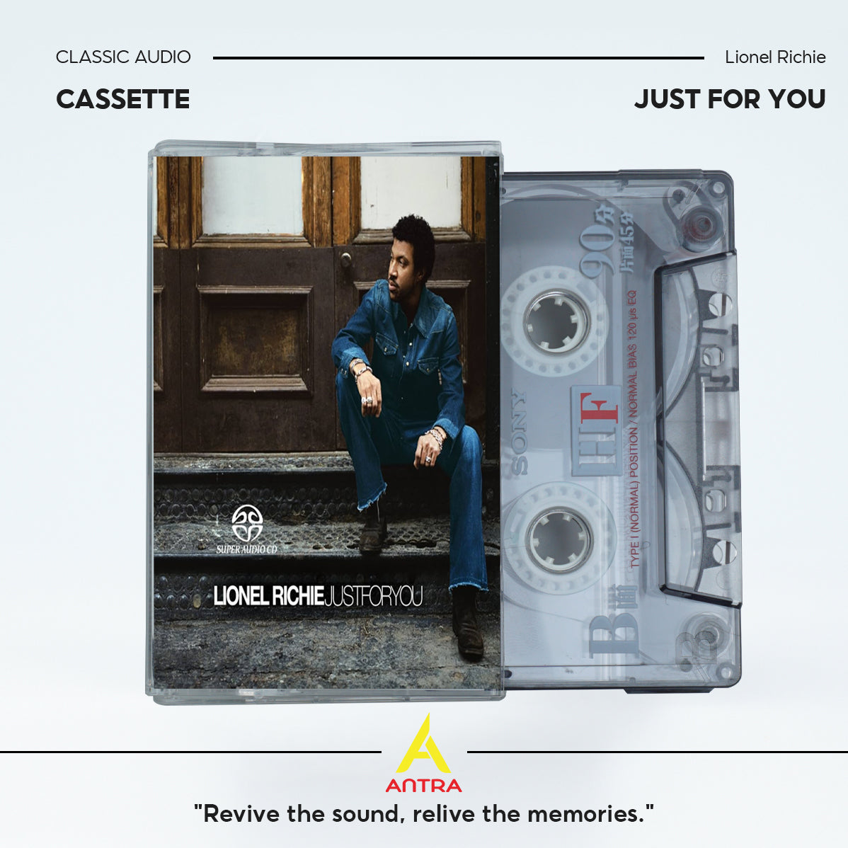 Lionel Richie Cassette Tape Set – Live, Love & Timeless Hits