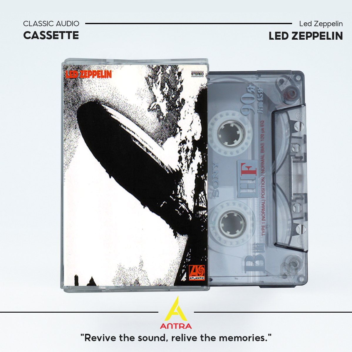 Led Zeppelin Cassette Collection – Complete 5-Album Set