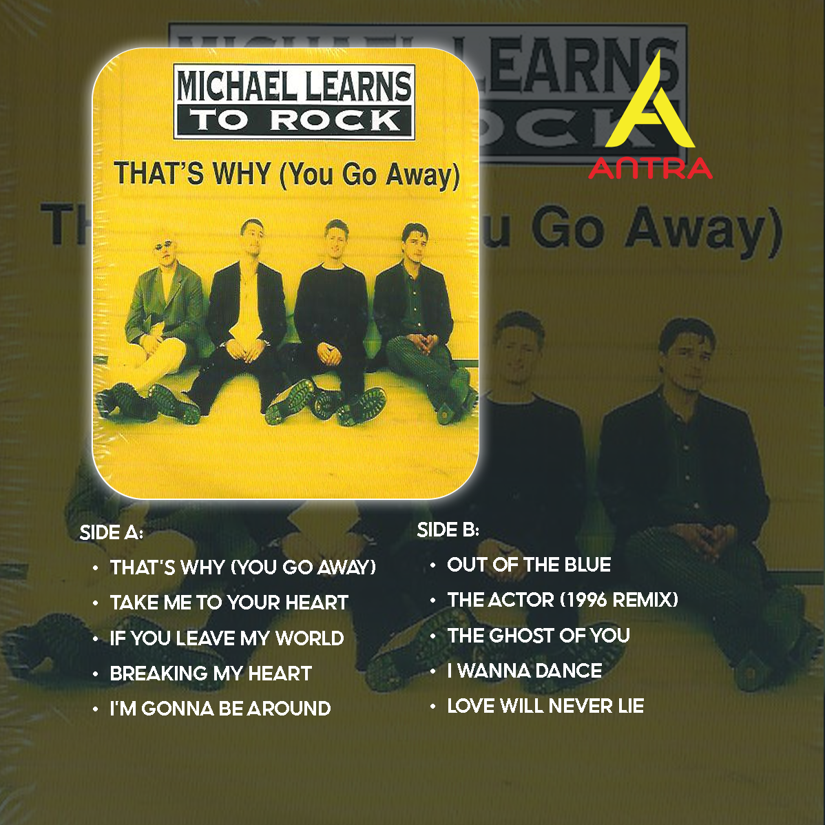 Michael Learns to Rock Retro Cassette Tape Collection – Hand-Recorded Soft Rock & Romantic Pop Mixtape Set