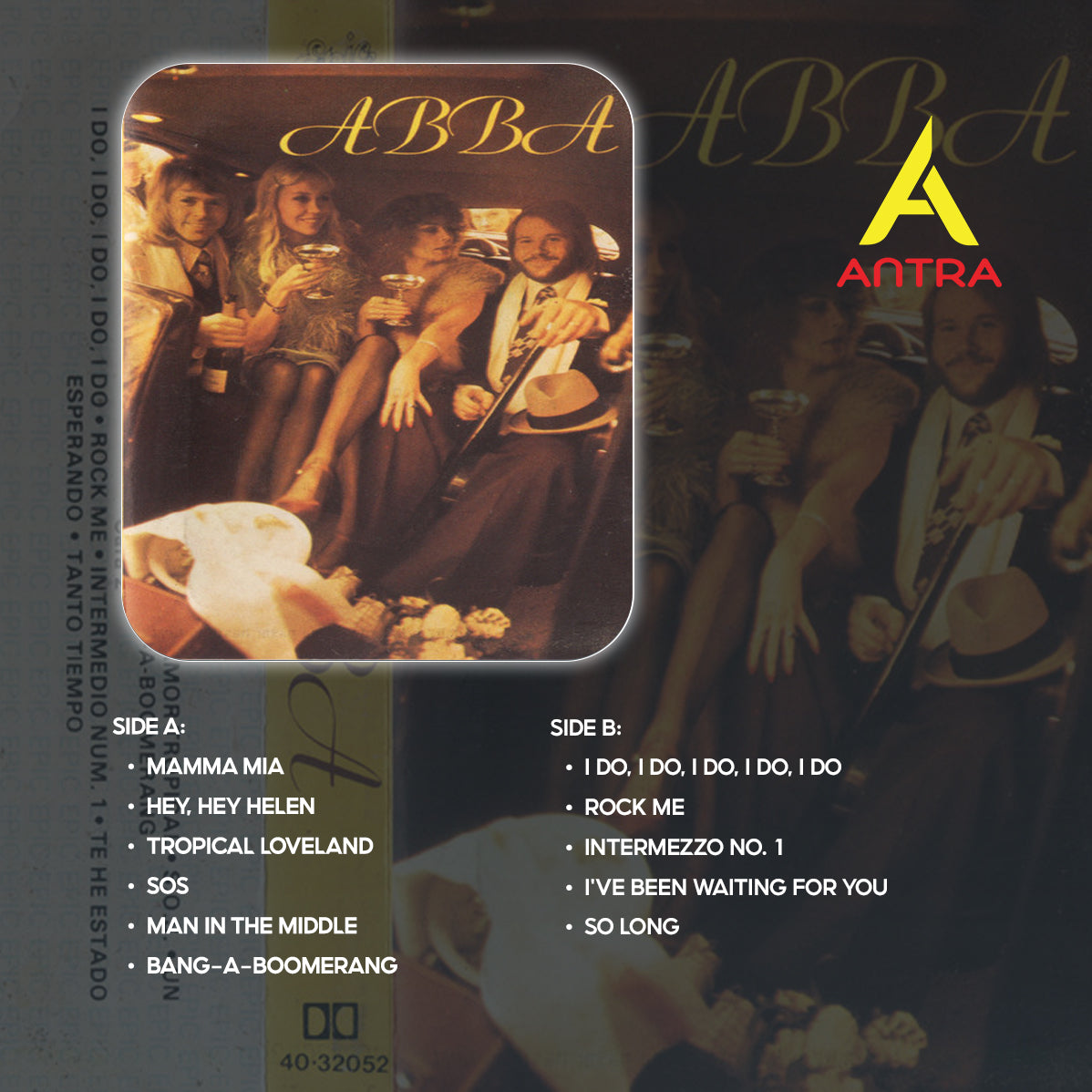 ABBA Cassette Tape Collection – Self-Titled, Ring Ring, Waterloo, The Visitors, Voyage – Pop & Disco Legends