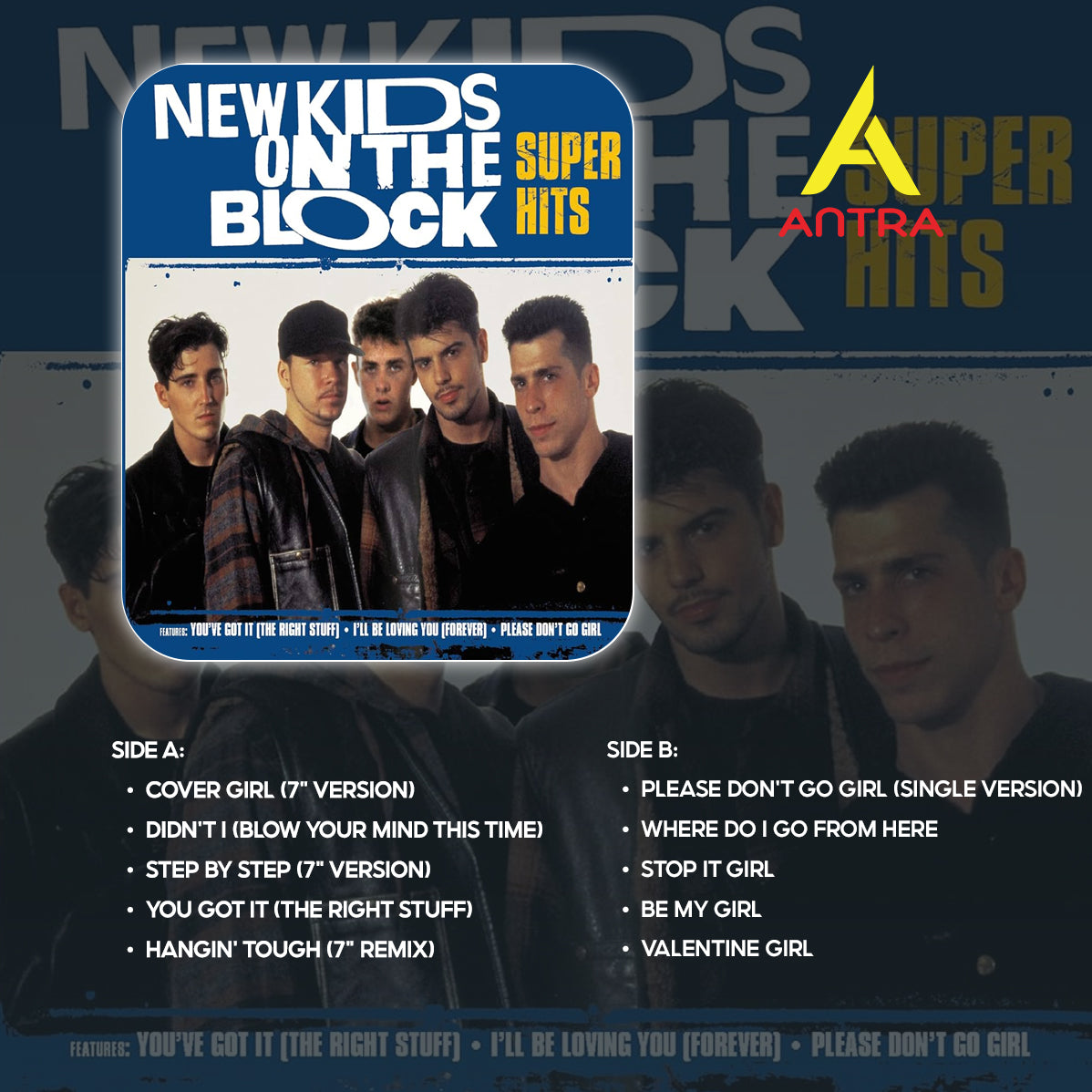 New Kids on the Block Cassette Tape Collection – Greatest Hits, Hangin’ Tough, Step by Step, NKOTBSB, Super Hits – 80s & 90s Pop Icons
