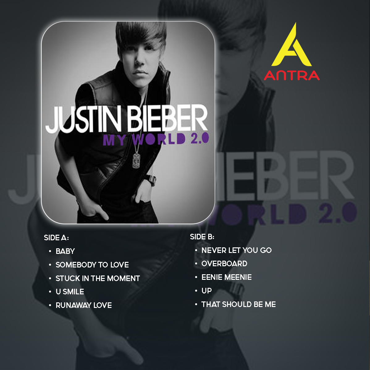 Justin Bieber Cassette Collection – Iconic Albums for Beliebers & Analog Lovers