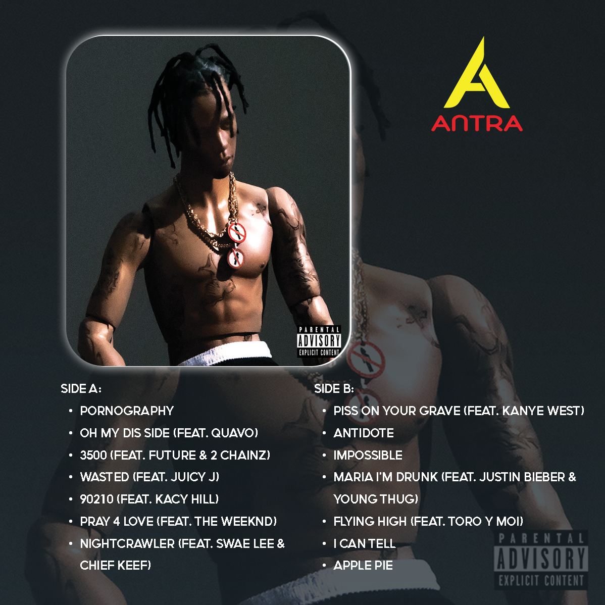Travis Scott Cassette Collection – Rare Mixtapes & Early Hip-Hop Gems