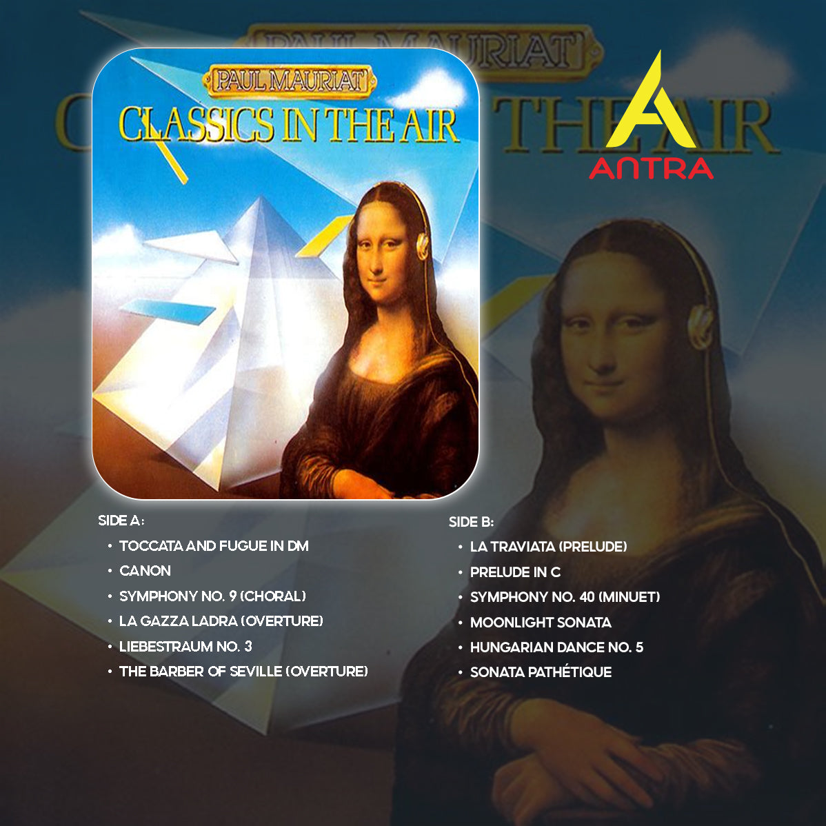 Paul Mauriat Cassette Tape Collection – Classics in the Air Series, Love Is Blue, Toccata – Elegant Instrumental Masterpieces