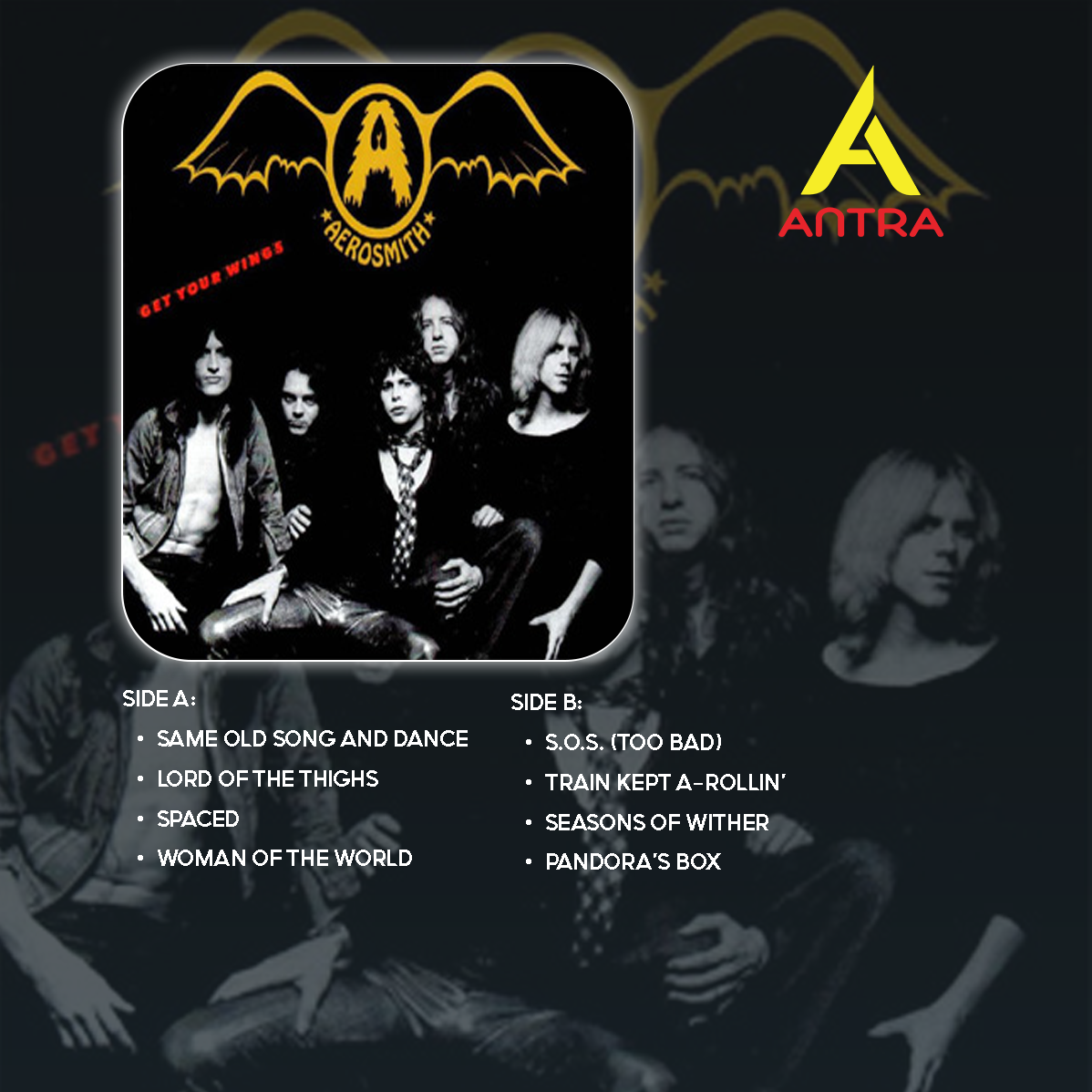 Aerosmith Cassette Collection – Essential Rock Albums & Classic Hits