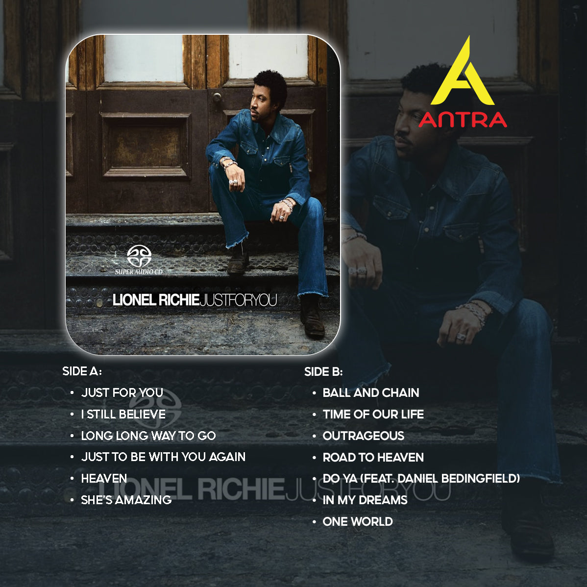 Lionel Richie Cassette Tape Set – Live, Love & Timeless Hits
