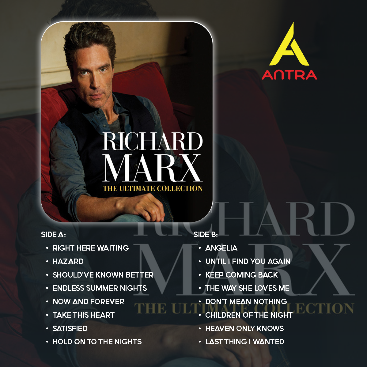 Richard Marx Modern Cassette Collection – The Voice of Love & Timeless Hits