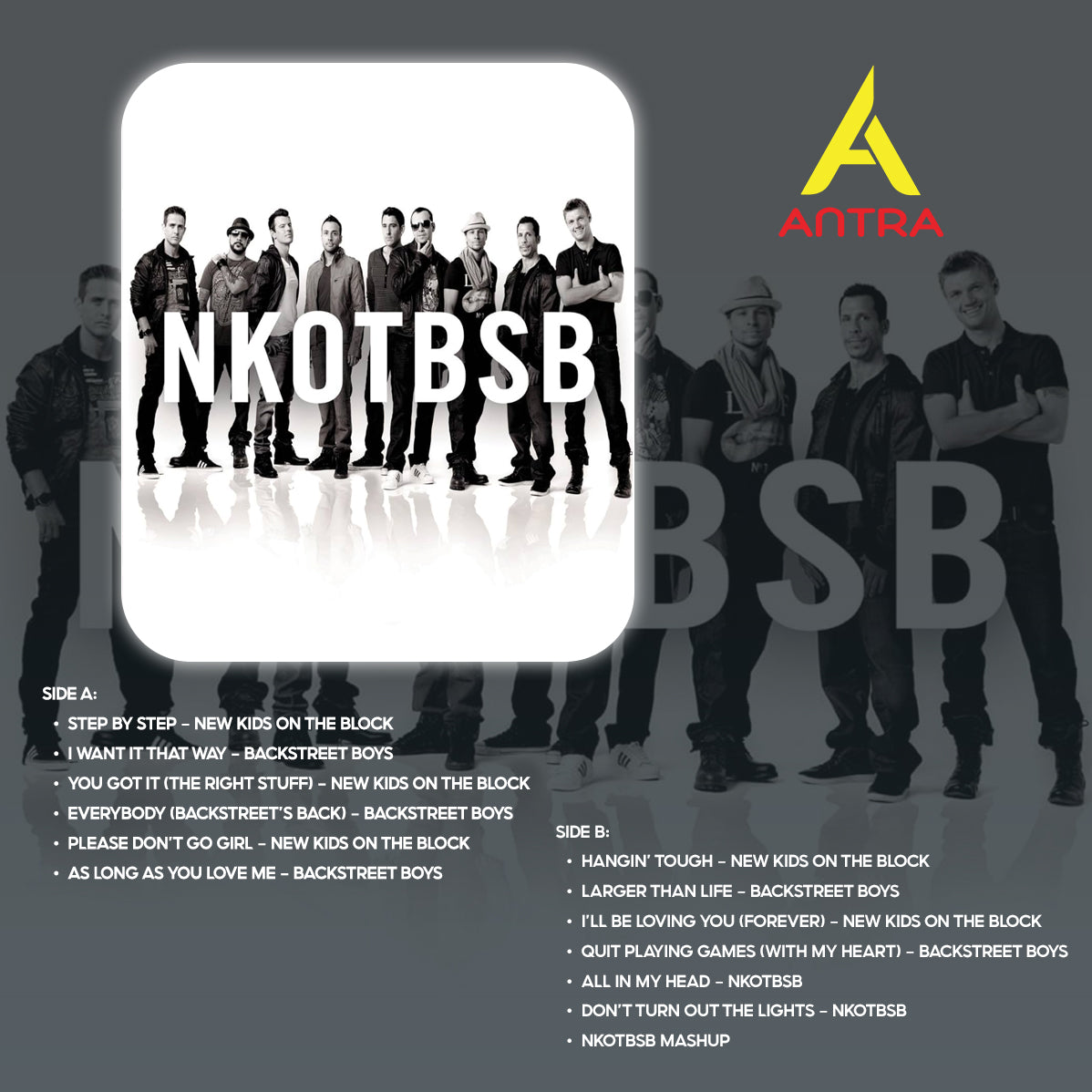 New Kids on the Block Cassette Tape Collection – Greatest Hits, Hangin’ Tough, Step by Step, NKOTBSB, Super Hits – 80s & 90s Pop Icons