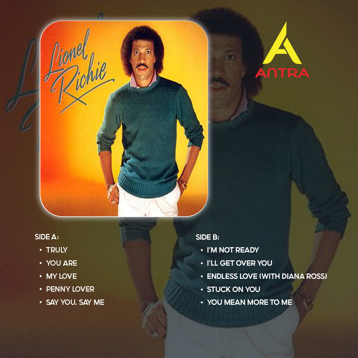 Lionel Richie Cassette Tape Collection – Timeless Soul, Pop & R&B Classics