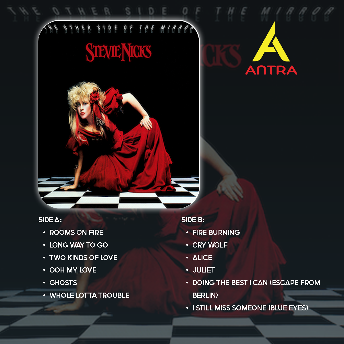 Stevie Nicks Cassette Collection – Iconic Solo Works & Live Performance Magic