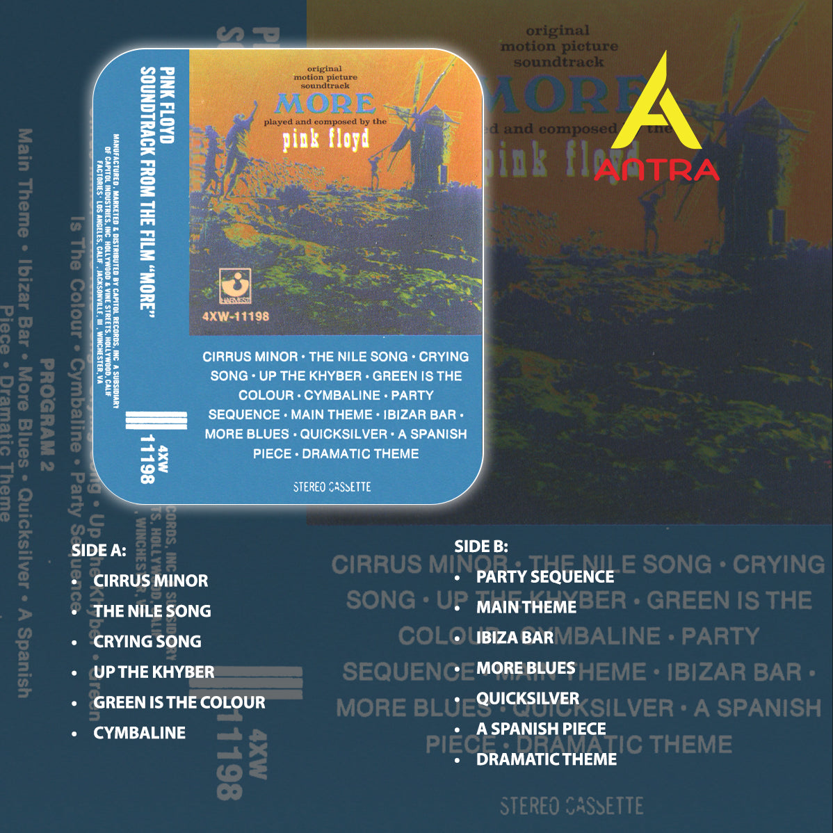 Pink Floyd Cassette Collection – Rare & Experimental Classics