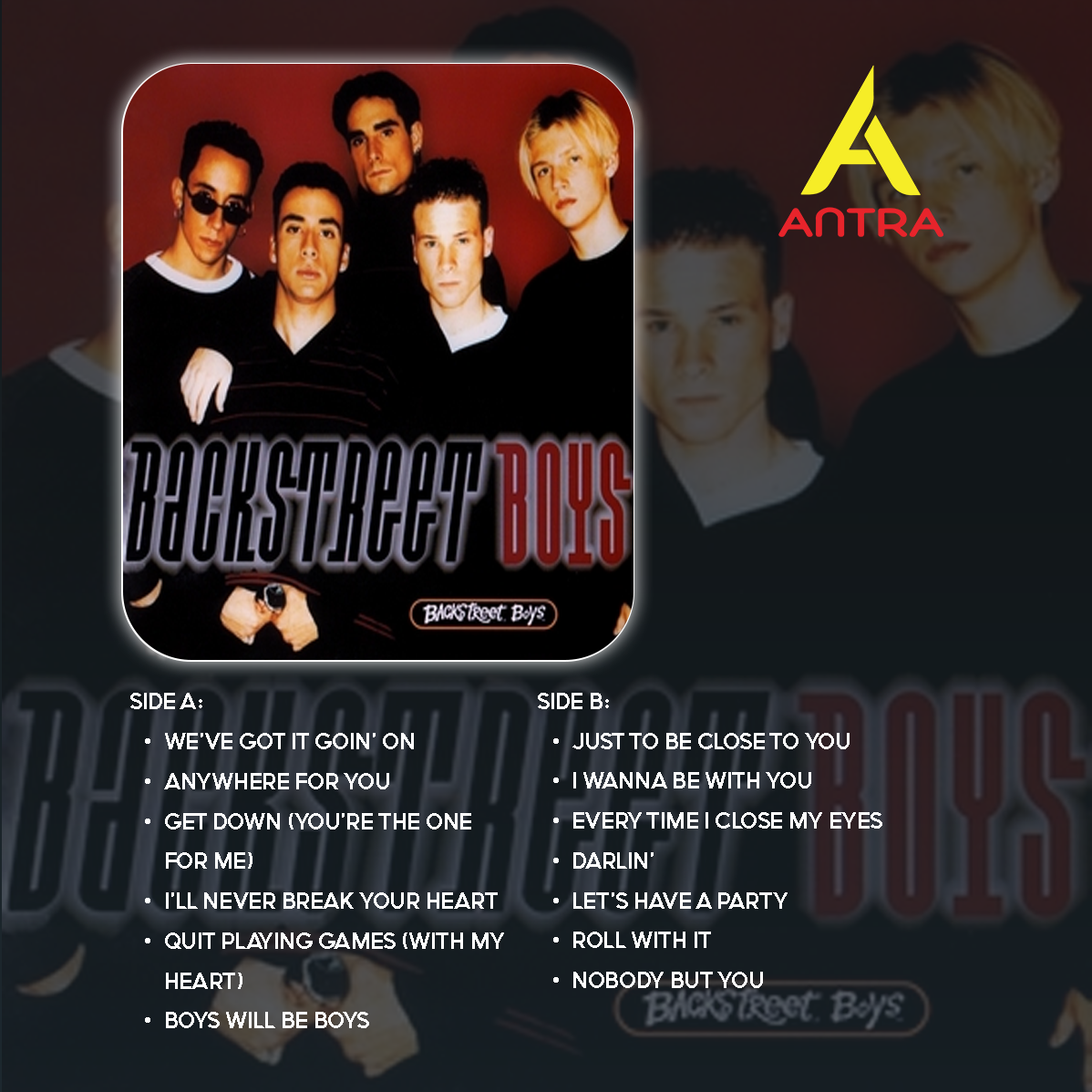 Backstreet Boys Cassette Collection – Boyband Classics on Analog