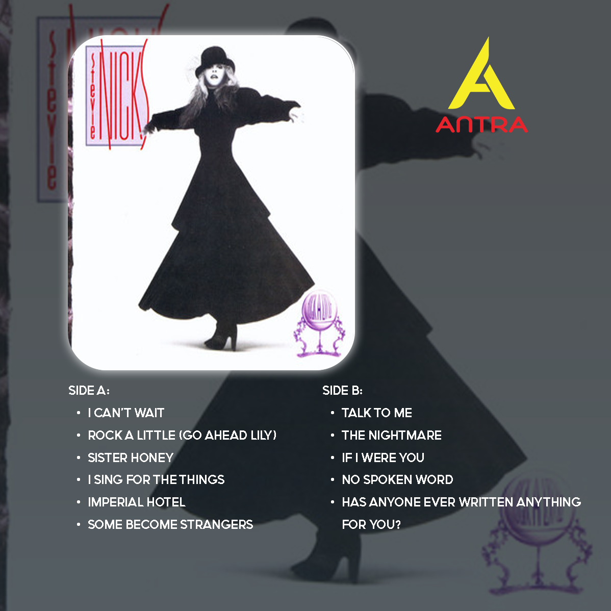 Stevie Nicks Cassette Collection – Iconic Solo Works & Live Performance Magic