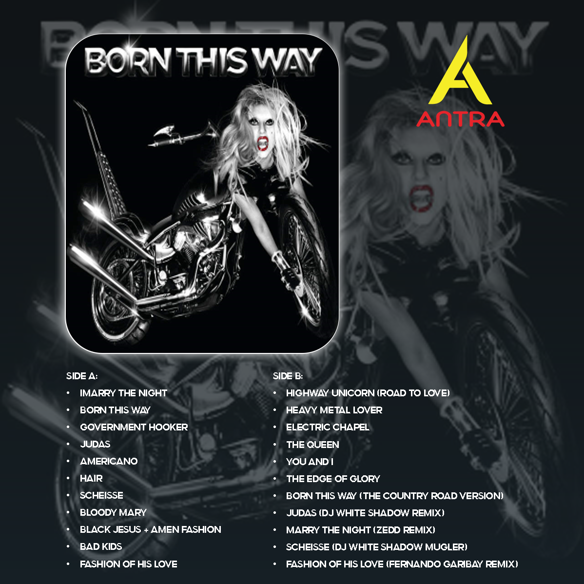 Lady Gaga Cassette Collection | Vintage Pop Icon Retro Mixtape Set