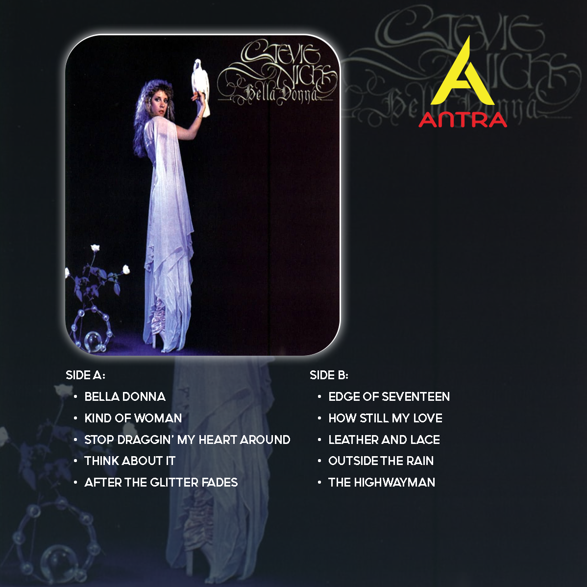 Stevie Nicks Cassette Collection – Iconic Solo Works & Live Performance Magic